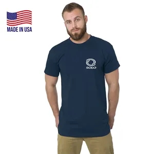 100% USA-Made Big & Tall Heavyweight Crew Tee