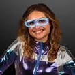 Sound Reactive LED Party Shades, 80s Style | https://www.bestnamebadges.com
