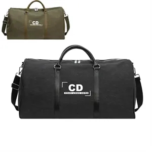 Large Capacity Vintage Canvas Travel Duffle Bag