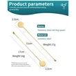 Long Handle Mixing Spoon for Bar Coffee | https://www.bestnamebadges.com