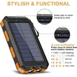 Portable 10000mAh Solar Charger | https://www.bestnamebadges.com