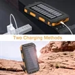 Portable 10000mAh Solar Charger | https://www.bestnamebadges.com