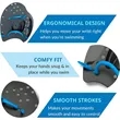Adjustable Straps Power Swim Paddles | https://www.bestnamebadges.com