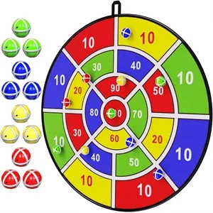29 Inch Dart Board Kids Sticky Balls
