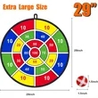 29 Inch Dart Board Kids Sticky Balls | https://www.bestnamebadges.com
