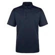 Men's Micro Pique Ribbed Collar Polo Shirt | https://www.bestnamebadges.com