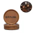 Ecofriendly Wooden Coaster  | https://www.bestnamebadges.com