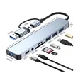 8 in 1 USB C Hub Docking Station | https://www.bestnamebadges.com