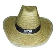 Cowboy Straw Hat | https://www.bestnamebadges.com