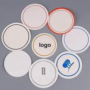 Disposable Bar Round Disposable Paper Cardboard Coaster