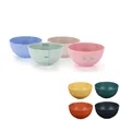 Unbreakable Wheat Straw Cereal Bowls | https://www.bestnamebadges.com