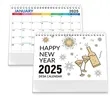 2025 Desk Calendar | https://www.bestnamebadges.com