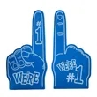 Foam Hand | https://www.bestnamebadges.com