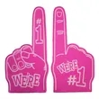 Foam Hand | https://www.bestnamebadges.com