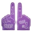 Foam Hand | https://www.bestnamebadges.com