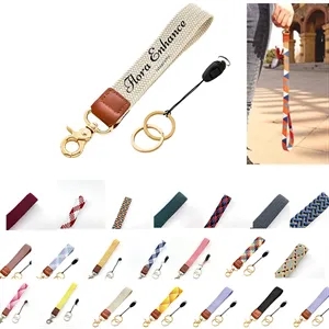 Cute Stretchy Key Chain Wristlet