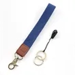 Cute Stretchy Key Chain Wristlet | https://www.bestnamebadges.com