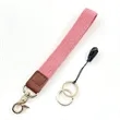Cute Stretchy Key Chain Wristlet | https://www.bestnamebadges.com