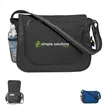 Messenger Bag With Matching Striped Handle | https://www.bestnamebadges.com