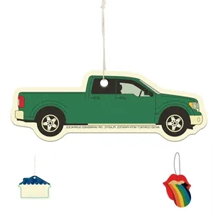 Custom Scented Paper Air Freshener with Lanyard