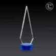 Springfield 3D Award on Stanrich Base - Blue | https://www.bestnamebadges.com