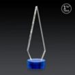 Springfield 3D Award on Stanrich Base - Blue | https://www.bestnamebadges.com