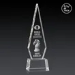 Springfield 3D Award on Robson Base - Clear | https://www.bestnamebadges.com