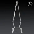 Springfield 3D Award on Robson Base - Clear | https://www.bestnamebadges.com