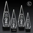Springfield 3D Award on Paragon Base - Black | https://www.bestnamebadges.com
