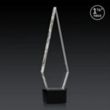 Springfield 3D Award on Paragon Base - Black | https://www.bestnamebadges.com