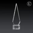 Springfield 3D Award on Paragon Base - Clear | https://www.bestnamebadges.com