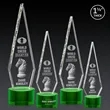 Springfield 3D Award on Marvel Base - Green | https://www.bestnamebadges.com