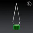 Springfield 3D Award on Marvel Base - Green | https://www.bestnamebadges.com