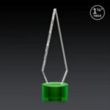 Springfield 3D Award on Marvel Base - Green | https://www.bestnamebadges.com