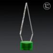 Springfield 3D Award on Marvel Base - Green | https://www.bestnamebadges.com