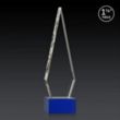 Springfield 3D Award on Hancock Base - Blue | https://www.bestnamebadges.com
