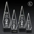 Springfield 3D Award on Hancock Base - Black | https://www.bestnamebadges.com