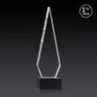 Springfield 3D Award on Hancock Base - Black | https://www.bestnamebadges.com
