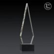 Springfield 3D Award on Hancock Base - Black | https://www.bestnamebadges.com