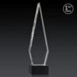 Springfield 3D Award on Hancock Base - Black | https://www.bestnamebadges.com
