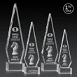 Springfield 3D Award on Hancock Base - Clear | https://www.bestnamebadges.com