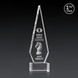 Springfield 3D Award on Hancock Base - Clear | https://www.bestnamebadges.com