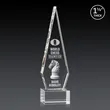 Springfield 3D Award on Hancock Base - Clear | https://www.bestnamebadges.com