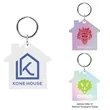 Acrylic Key Tag - House | https://www.bestnamebadges.com
