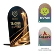 Acrylic Award - Arch Rectangle 7" | https://www.bestnamebadges.com