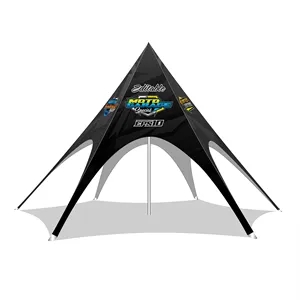 20' Sky Star Tent With Full Dye Sublimated Canopy