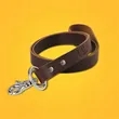 Crazy Horse Leather Lanyards | https://www.bestnamebadges.com