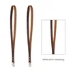 Crazy Horse Leather Lanyards | https://www.bestnamebadges.com