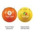 Promotional Solid Color Round Stress Ball | https://www.bestnamebadges.com