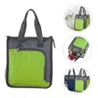 Insulated Lunch Cooler Tote Bag with Zipper Work School | https://www.bestnamebadges.com